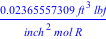 psia := lbf/inch^2