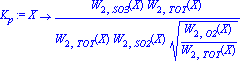 K[p] := proc (X) options operator, arrow; W[2, SO3](X)*W[2, TOT](X)/(W[2, TOT](X)*W[2, SO2](X)*(W[2, O2](X)/W[2, TOT](X))^(1/2)) end proc