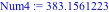 Num4 := 383.1561223